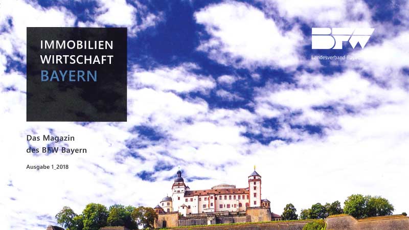 TW2 - Veröffentlichung der Anerkennung in Immobillienwirtschaft Bayern Ausgabe 01 2018